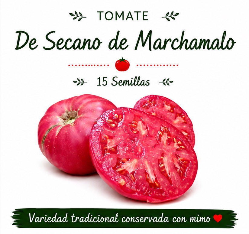Tomate De Secano de Marchamalo - 15 semillas