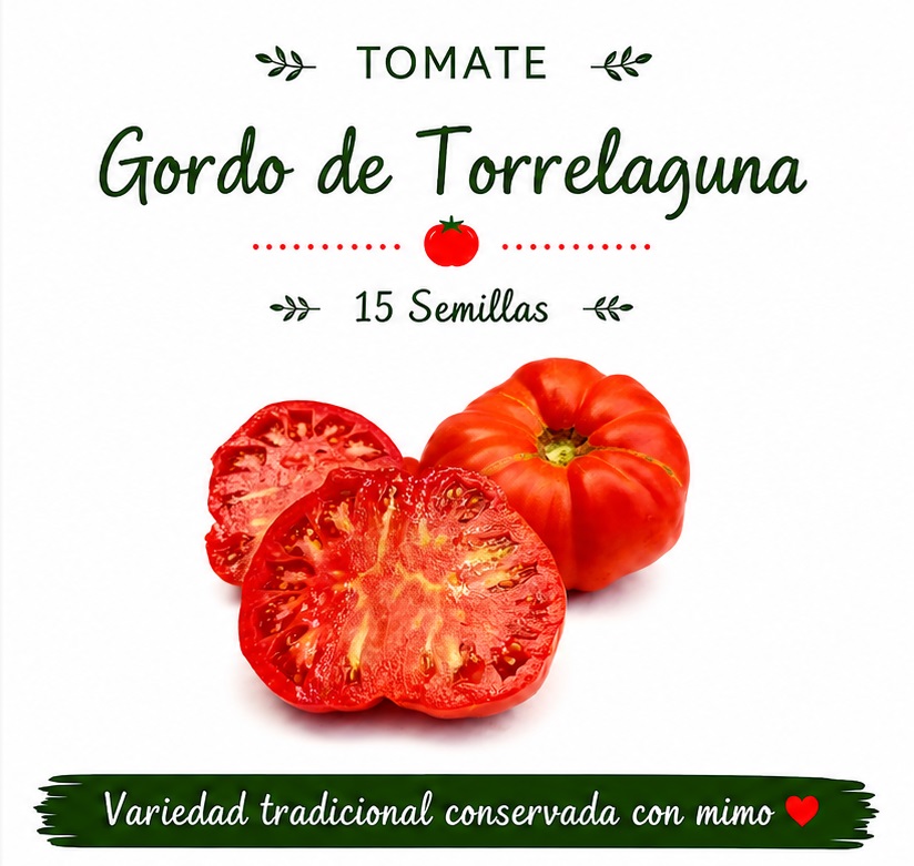 Tomate Gordo Torrelaguna - 15 semillas