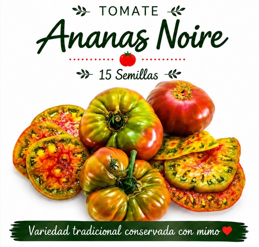 Tomate Ananas Noire - 15 semillas