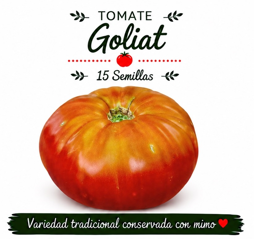 Tomate Goliat - 15 semillas