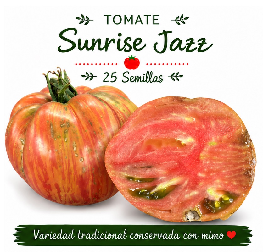 Tomate Sunrise Jazz - 25 semillas