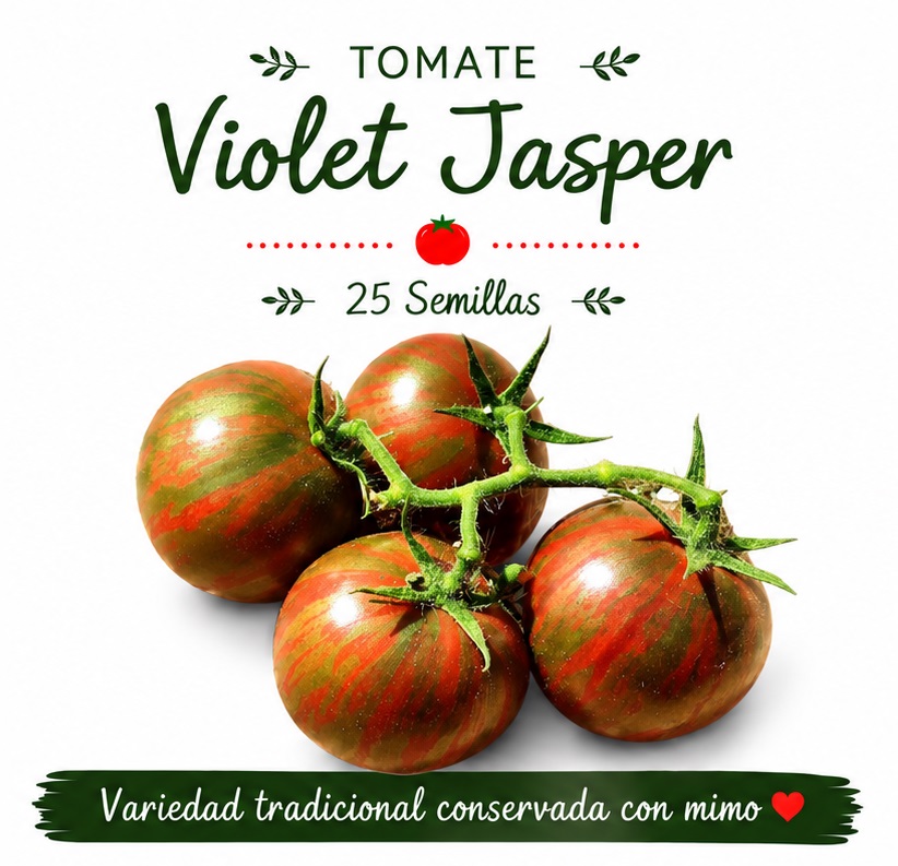 Tomate Violet Jasper - 25 semillas 