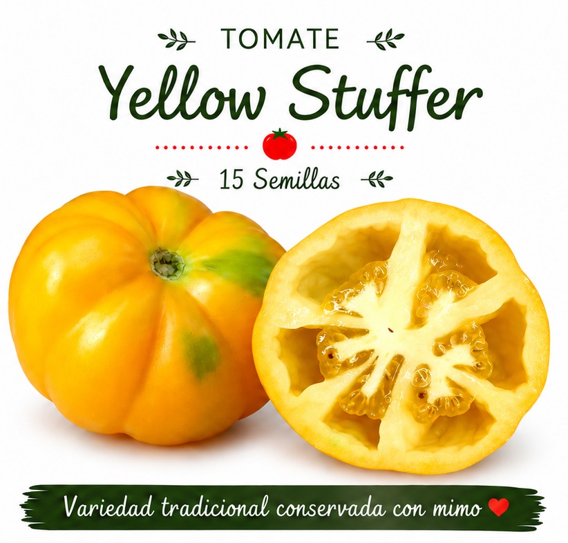 Tomate Yellow Stuffer - 15 semillas