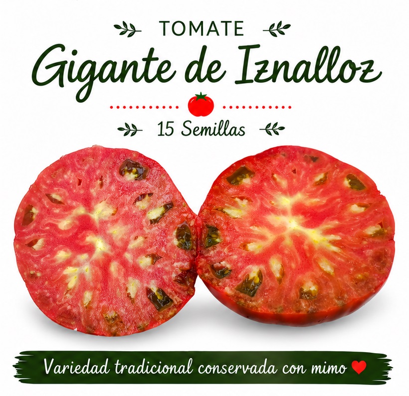 Tomate Gigante de Iznalloz - 15 Semillas