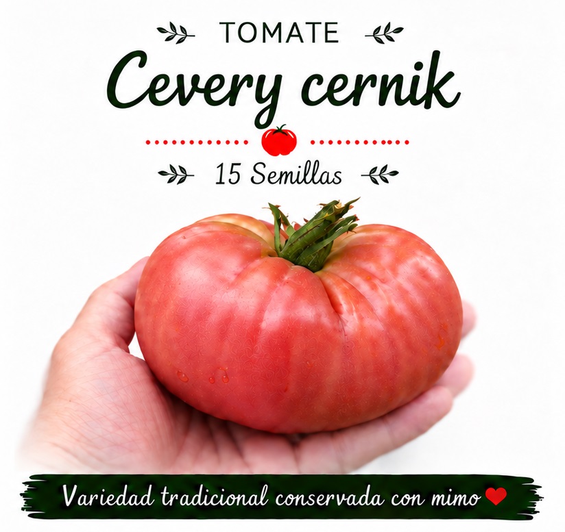 Tomate Cervery cernik - 15 Semillas