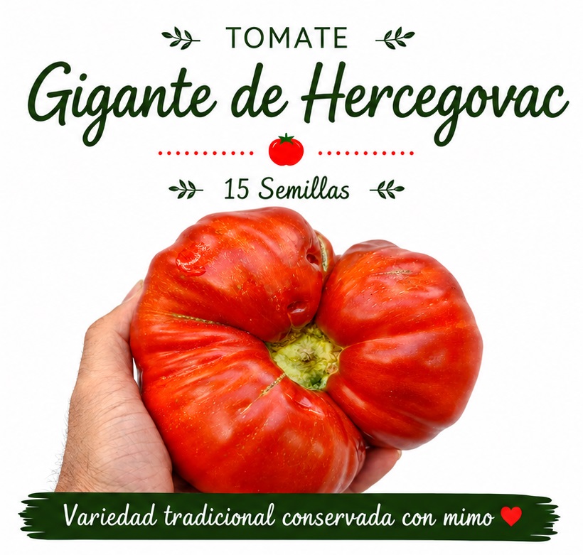 Tomate Gigante de Hercegovac - 15 semillas
