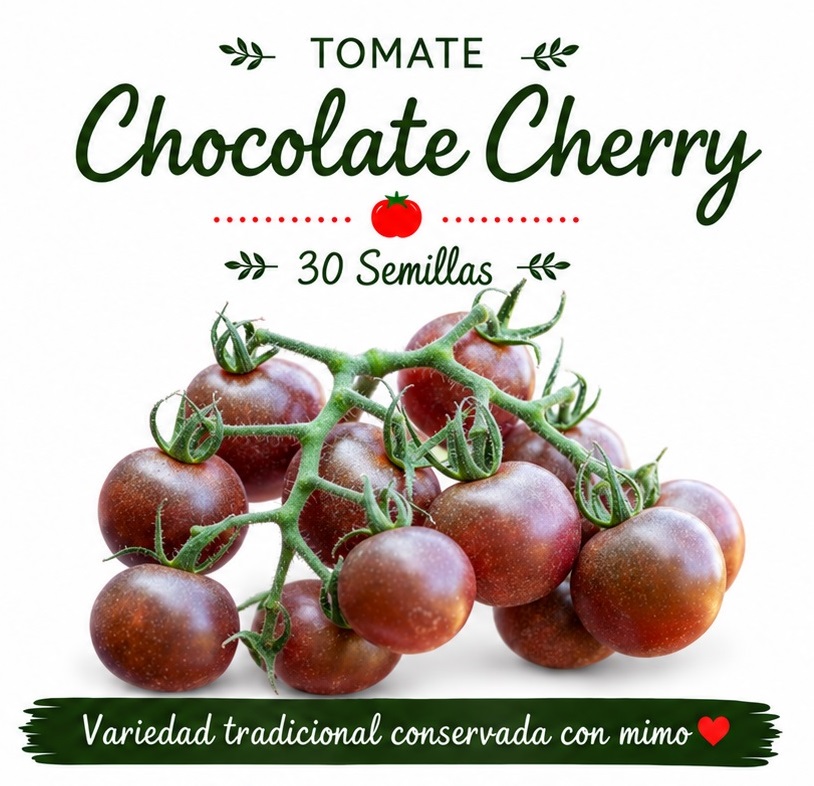 Tomate Chocolate Cherry - 30 semillas