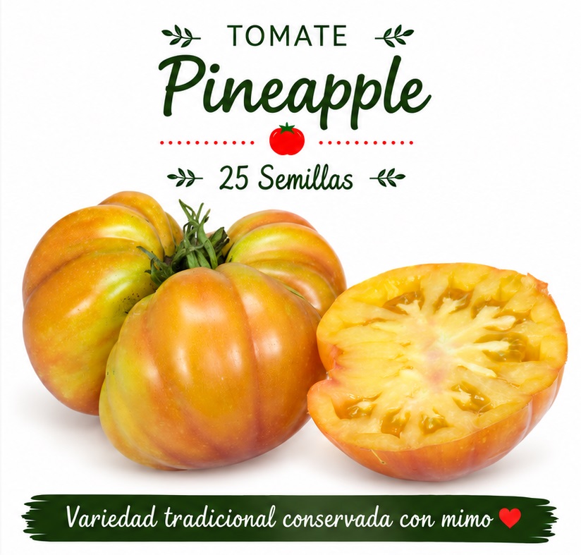 Tomate Pineapple - 25 semillas 