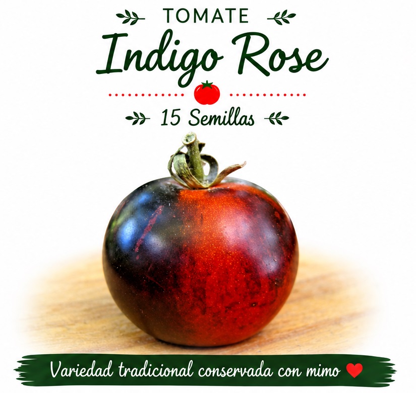 Tomate Indigo Rose - 15 semillas 