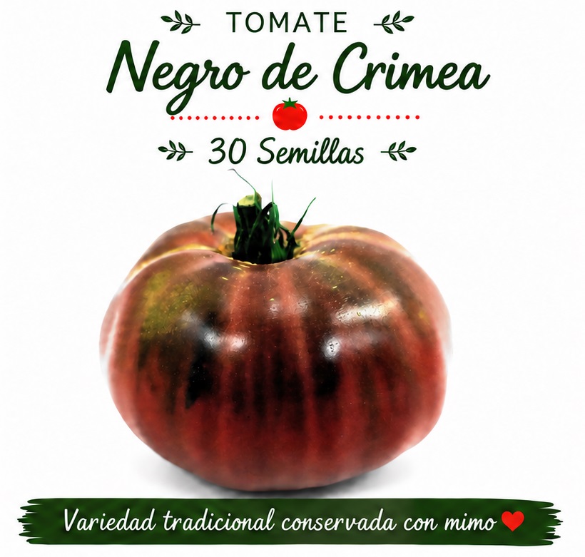 Tomate Negro de Crimea - 30 semillas